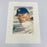 Mickey Mantle Signed 1953 Topps Large 11x15 Gerry Dvorak Lithograph JSA COA