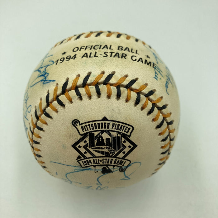 1994 All Star Game National League Team Signed Baseball Barry Bonds PSA DNA COA