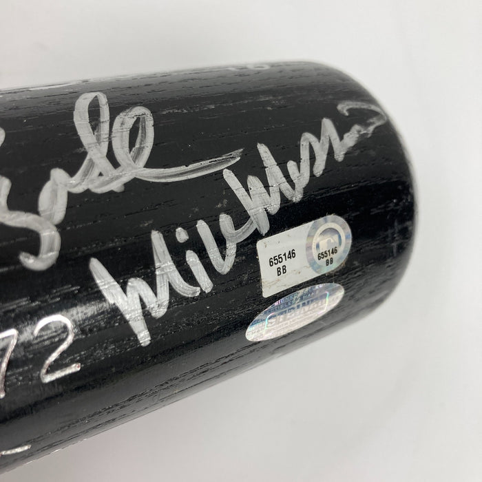 2009 New York Yankees World Series Champs Team Signed Bat Steiner COA