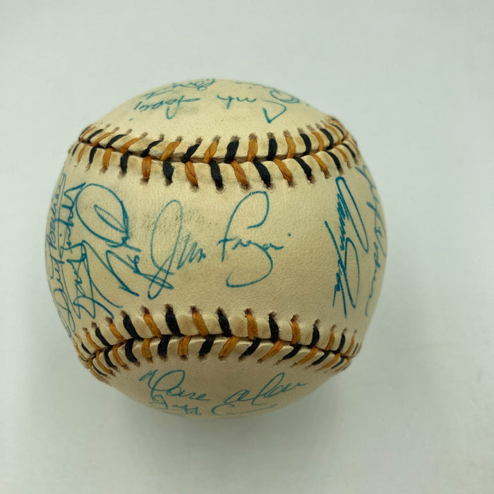1994 All Star Game National League Team Signed Baseball Barry Bonds PSA DNA COA
