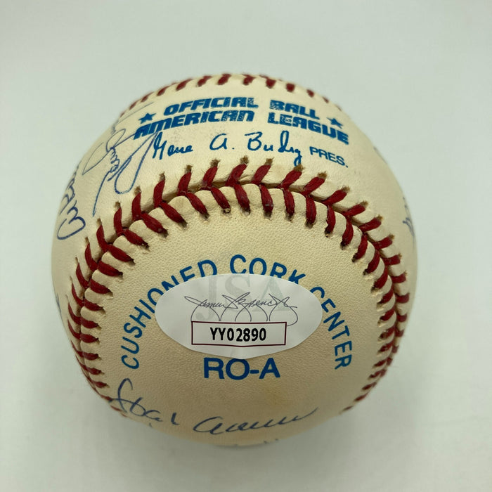 3,000 Hit Club Signed Baseball 16 Sigs Willie Mays Hank Aaron Stan Musial JSA