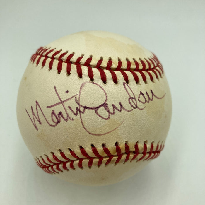 Martin Landau Signed Official Major League Baseball PSA DNA COA