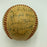 1949 New York Yankees World Series Champs Team Signed Baseball JSA COA