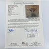 Joe Mauer Signed Game Used 2008 Opening Day Base JSA COA