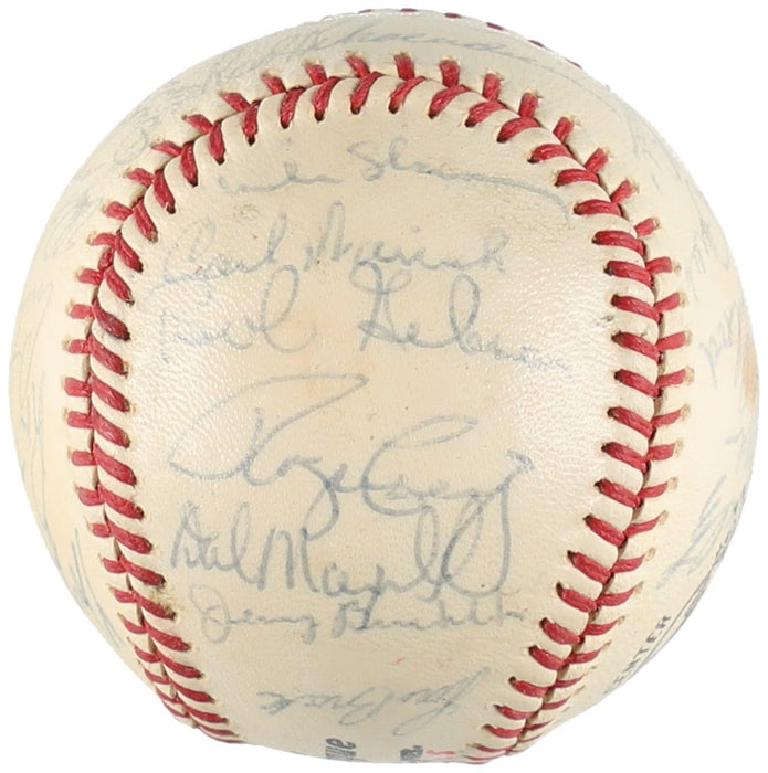 1964 St. Louis Cardinals World Series Champs Team Signed Baseball JSA COA