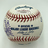 Beautiful HOF Multi Signed Baseball Tony Gwynn Nolan Ryan Tom Seaver Ripken JSA