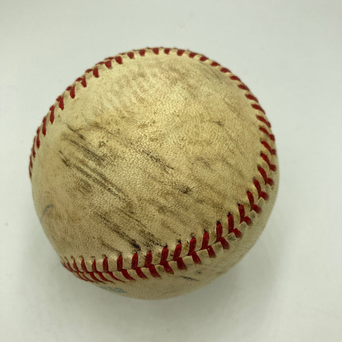 Reggie Jackson Signed 1977 World Series Game American League Baseball