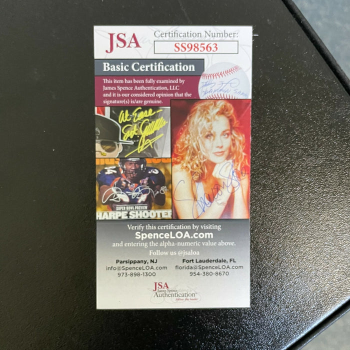 Carl Yastrzemski 2004 World Series First Pitch Signed Inscribed Photo JSA COA