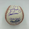 2006 Futures All Star Game Team Signed Baseball Troy Tulowitzki & Gary Carter