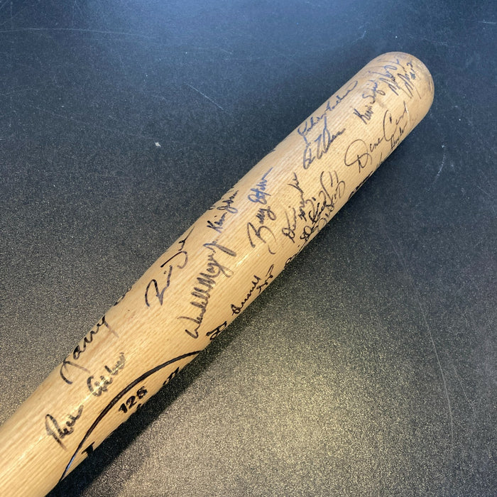 1996 Philadelphia Phillies Team Signed Game Model Baseball Bat Curt Schilling