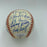 Willie Mays 70th Birthday Signed Baseball Hank Aaron Ernie Banks Stan Musial JSA