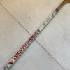 1993-94 Chicago Blackhawks Team Signed Chris Chelios Game Used Hockey Stick JSA