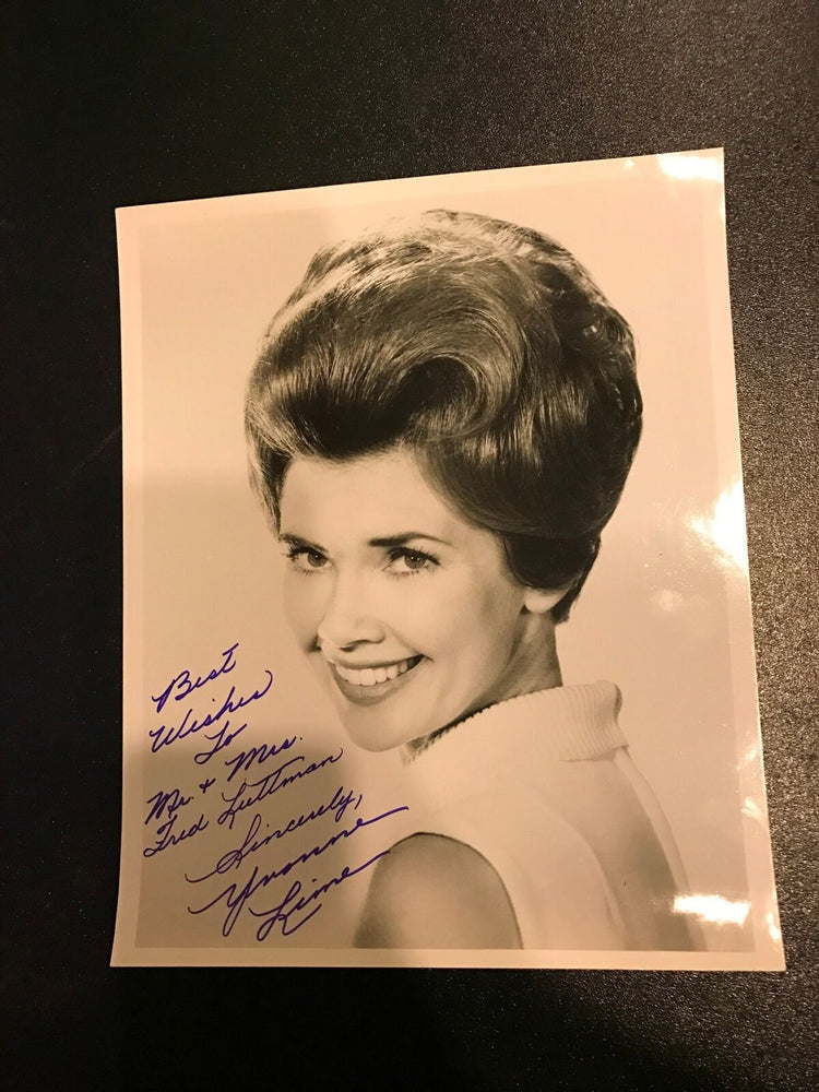 Vintage 1958 Yvonne Lime Signed Autographed Original Photo Dated Elvis Presley