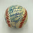 1986 New York Mets World Series Champs Team Signed Vintage NL Baseball JSA COA