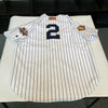 Derek Jeter Signed 2001 World Series New York Yankees Game Model Jersey Beckett