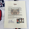 1992 Clyde Drexler Signed Game Used Team USA Olympics Jersey MEARS & JSA COA