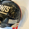 1986 New York Giants Super Bowl Champs Team Signed Full Size Helmet JSA COA