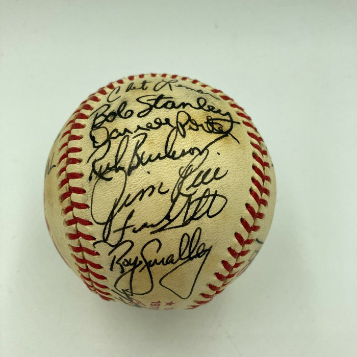 1979 All Star Game Team Signed Baseball Carl Yastrzemski George Brett JSA COA