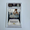 2014-15 Panini Dirk Nowitzki Signed Autographed Basketball Card PSA DNA