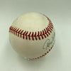 Ray Nitschke Signed Autographed Official National League Baseball JSA COA