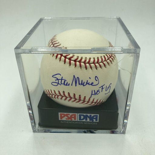 Stan Musial HOF 1969 Signed Baseball PSA DNA Graded 10 GEM MINT