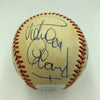 Tony Randall Petula Clark, Hal Linden, Anthony Crivello Signed Baseball JSA COA