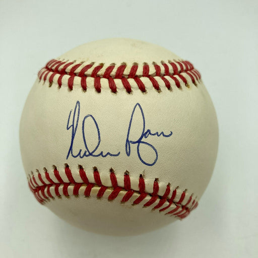 Nice Nolan Ryan Signed Official American League Baseball With JSA COA