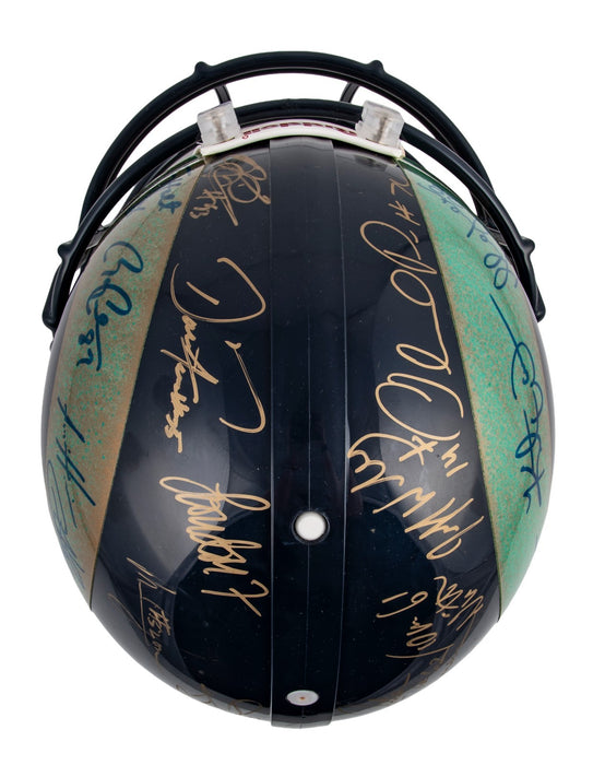 1999 St. Louis Rams Super Bowl Champs Team Signed Authentic Helmet Beckett COA