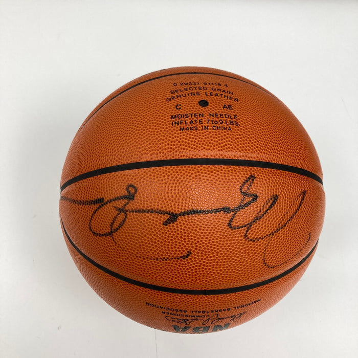 Michael Jordan Signed Spalding Official NBA Game Basketball UDA & PSA DNA COA