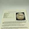 Honus Wagner Single Signed 1931 Official National League Baseball JSA COA