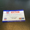 Lem Barney HOF 1992 Signed Wilson Official NFL Football PSA DNA COA