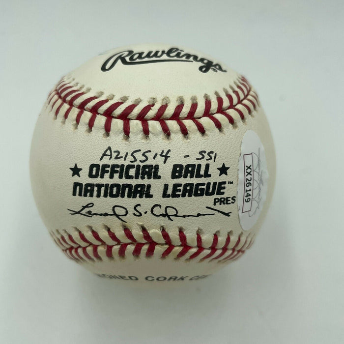 Willie Mays "Say Hey Kid" Signed Inscribed NL Baseball JSA COA Mint Signature