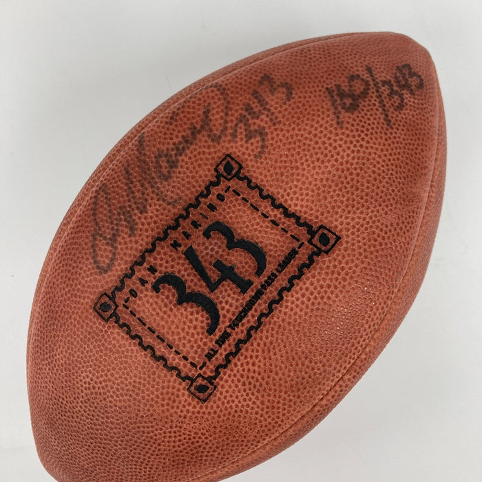 Dan Marino 343 Touchdowns Signed Wilson Game Football JSA COA