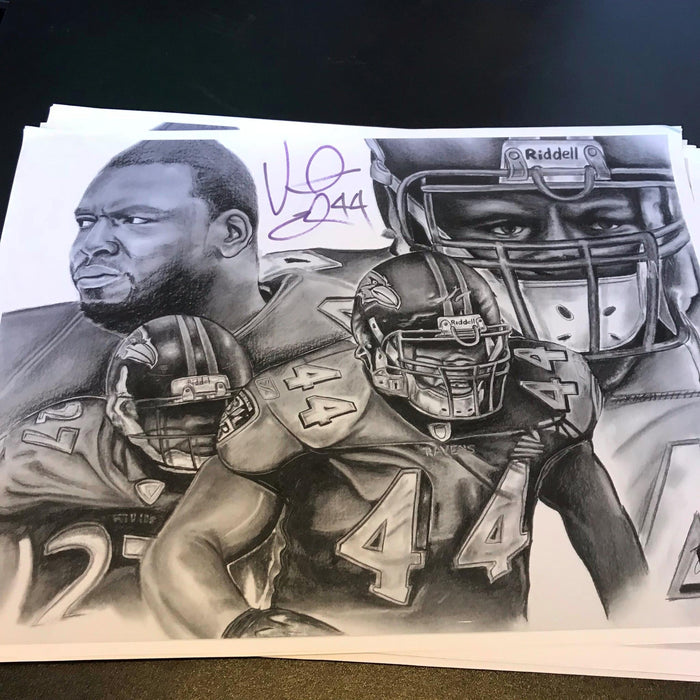 Lot Of 22 Vonta Leach Signed Autographed Huge 18x24 Photos Baltimore Ravens JSA