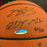 LeBron James "2004 Rookie Of The Year" Signed Basketball With UDA Upper Deck COA