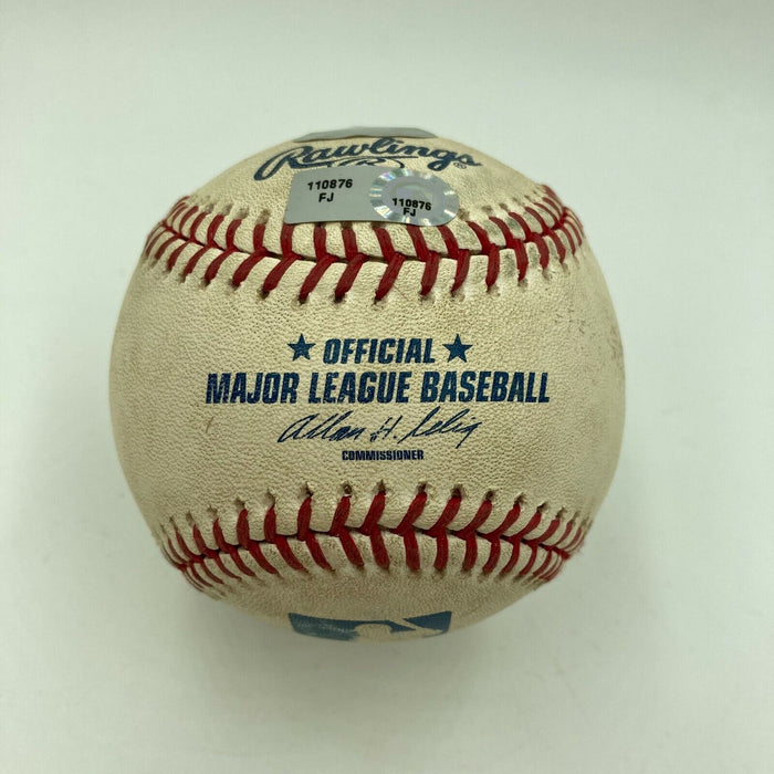 Chicago Cubs VS. Houston Astros Game Used Major League Baseball MLB & Steiner