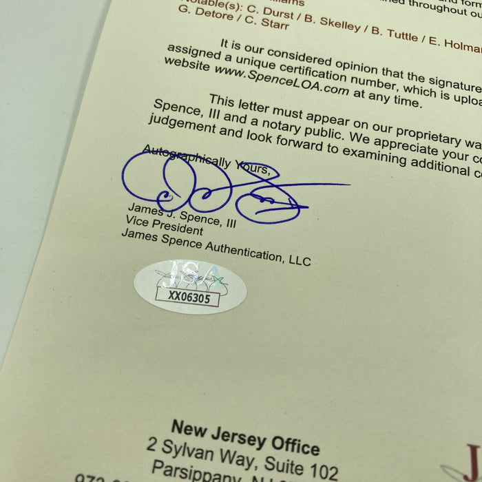 Earliest Known Ted Williams 1937 Minor League Champs Team Signed Baseball JSA