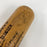 Travis Jackson Ted Lyons Judy Johnson Hall Of Fame Signed Baseball Bat JSA COA
