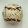 1996 All Star Game Team Signed Baseball Barry Bonds Chipper Jones Mike Piazza