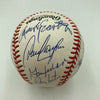 1975 Cincinnati Reds World Series Champs Team Signed Baseball JSA COA