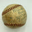 1955 Memphis Red Sox Negro League Signed Game Used National League Baseball