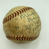 1955 Memphis Red Sox Negro League Signed Game Used National League Baseball