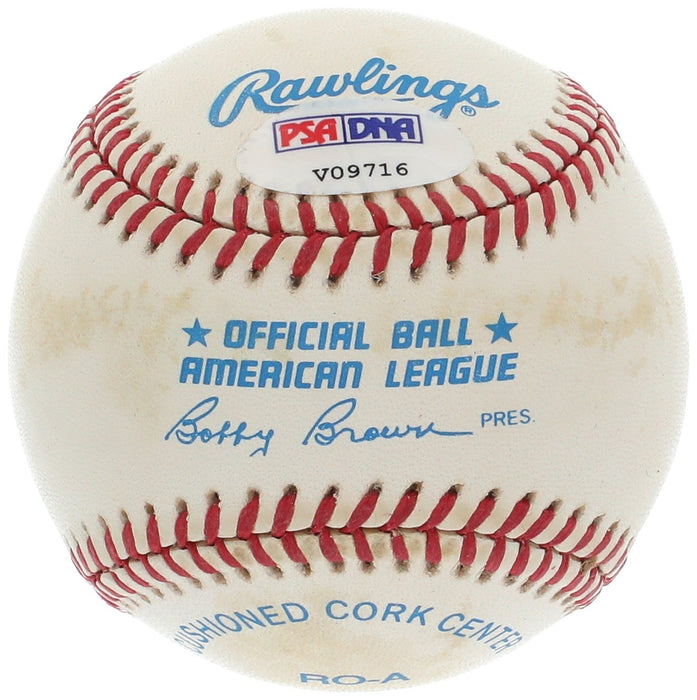 Mickey Mantle "18 World Series Home Runs" Signed Inscribed Baseball PSA DNA RARE