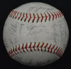 1966 Cleveland Indians Team Signed Vintage Baseball With JSA COA