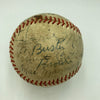 RARE 1940 New York Black Yankees Negro League Team Signed Baseball PSA DNA COA