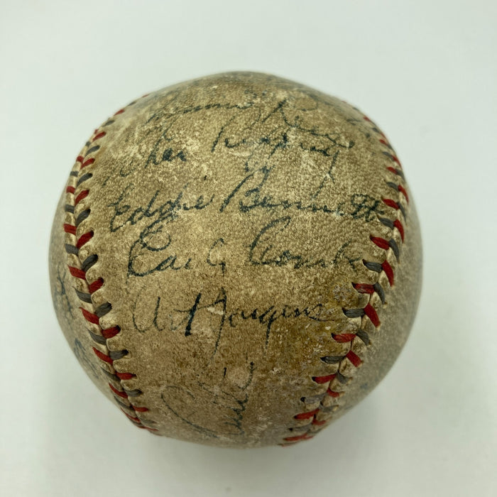 Babe Ruth & Lou Gehrig 1931 New York Yankees Team Signed Baseball JSA COA