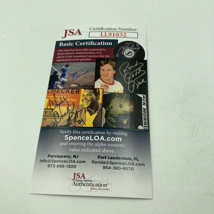 Tommy Tune Signed Autographed Baseball Movie Star JSA COA