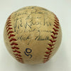 1951 Yankees World Series Champs Team Signed Baseball Mickey Mantle Rookie PSA