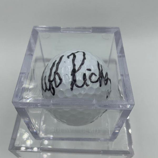 Cliff Richey Tennis Star Signed Autographed Golf Ball PGA With JSA COA
