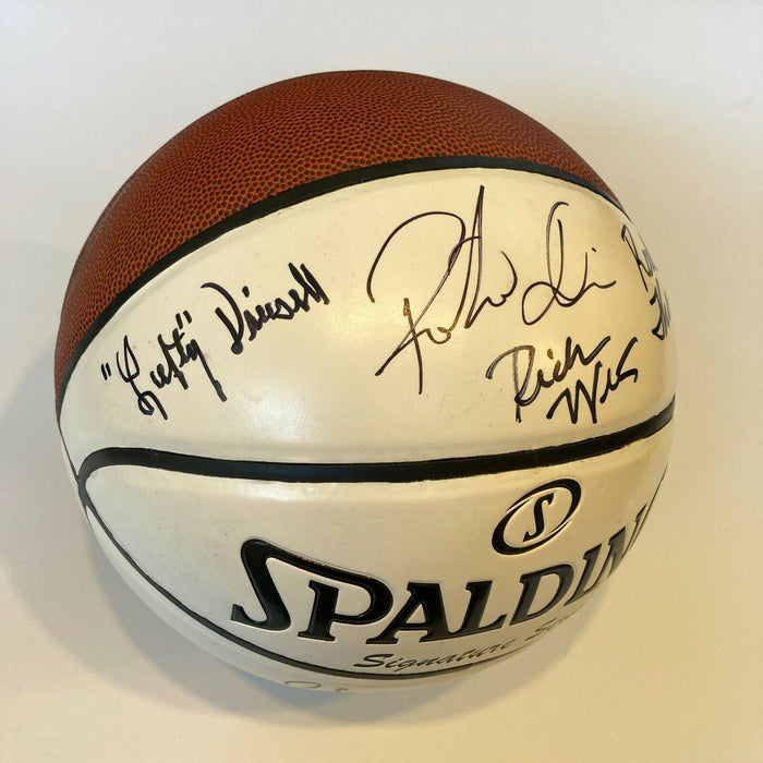 Ray Allen Jason Kidd Hall Of Fame Induction Class Of 2018 Signed Basketball JSA